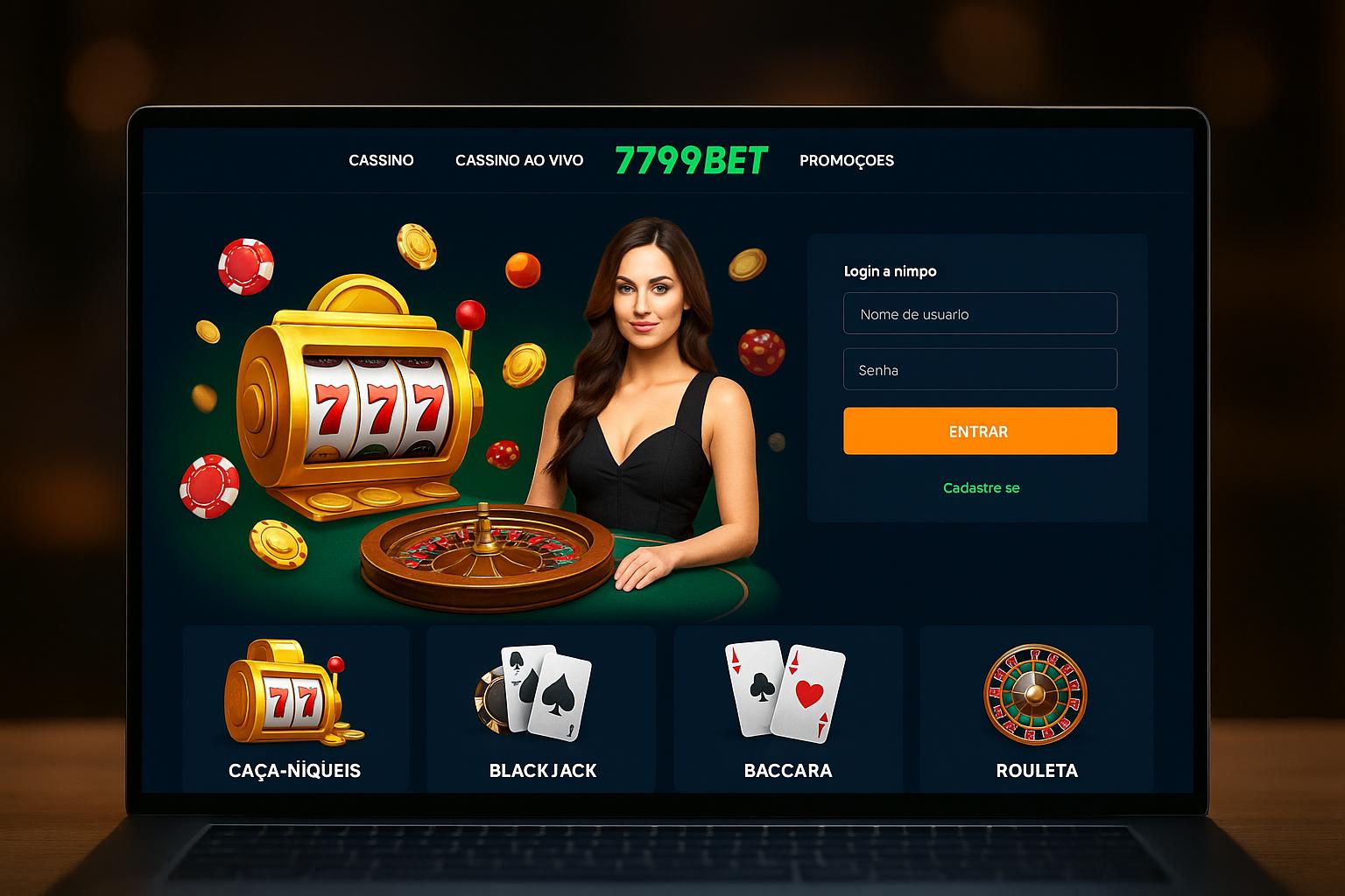 Jogos de cassino online 7799BET